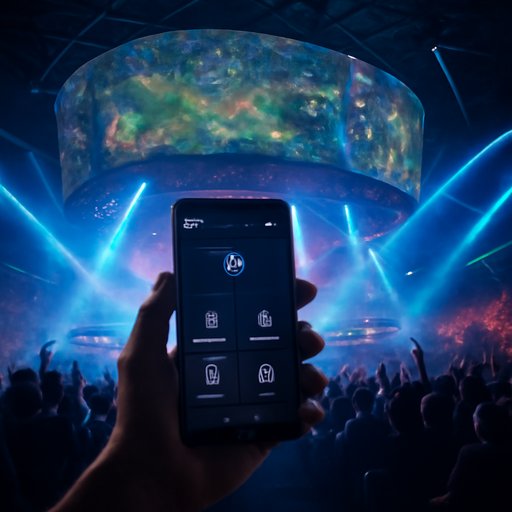 ff567 mobile app feature panel on smartphone